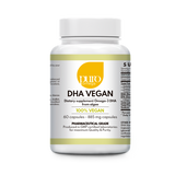 PuroOmega -NATURAL DHA VEGAN - 60 highly concentrated algae DHA capsules (100% vegetarian!) from PURO OMEGA- FREE SHIPPING