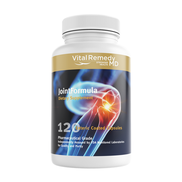 JointFormula Nutrition. One month supply (120 Capsules) for only $1.10 per day - FREE SHIPPING