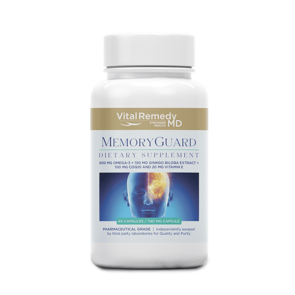 NEW! MemoryGuard - for a normal brain function - VitalRemedyMD 