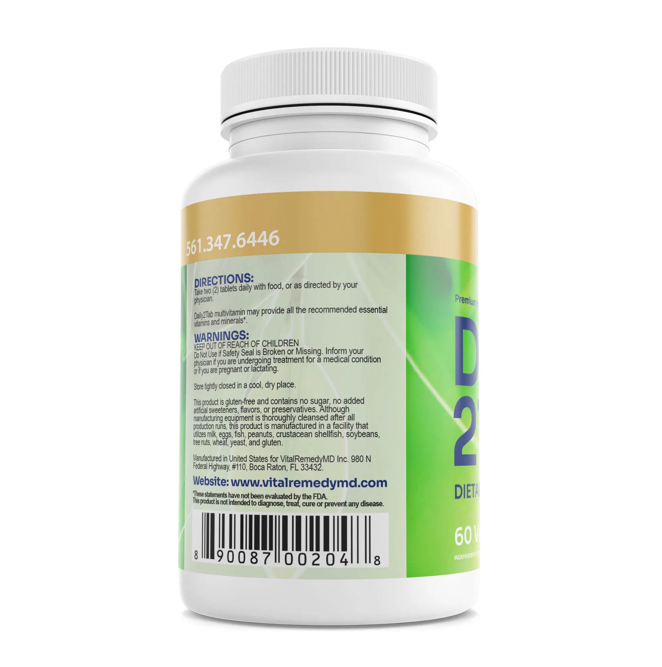 Daily2Tab Multivitamin & Essential Minerals