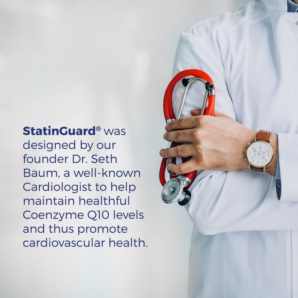 StatinGuard® - much more than just CoQ10. Three months Supply (90 Tablets) for only $0.44 per day - FREE SHIPPING 10.00% Off Auto renew