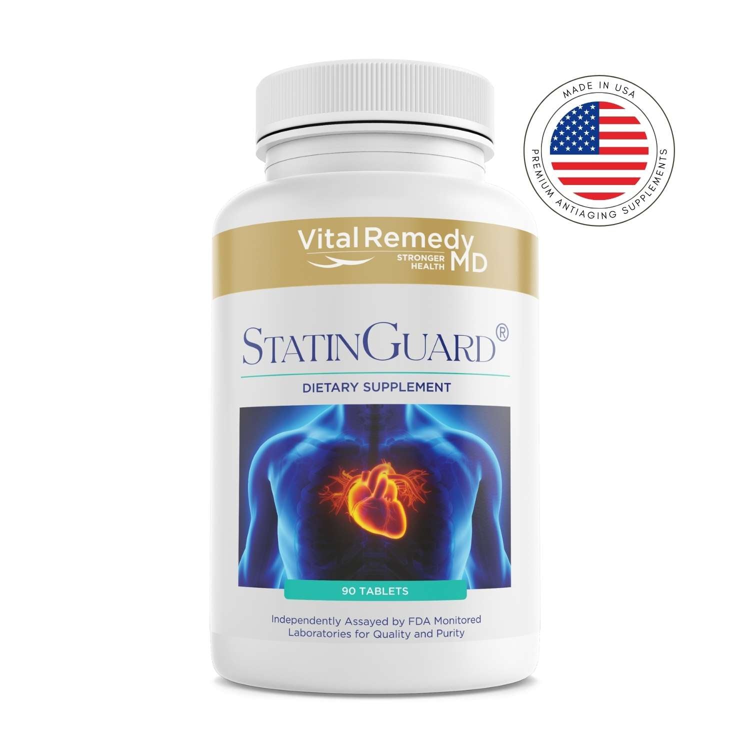 CoQ10, L-carnitine, alpha-Lipoic acid and Vitamin E - StatinGuard®